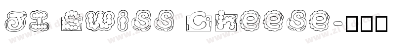 JI Swiss Cheese字体转换